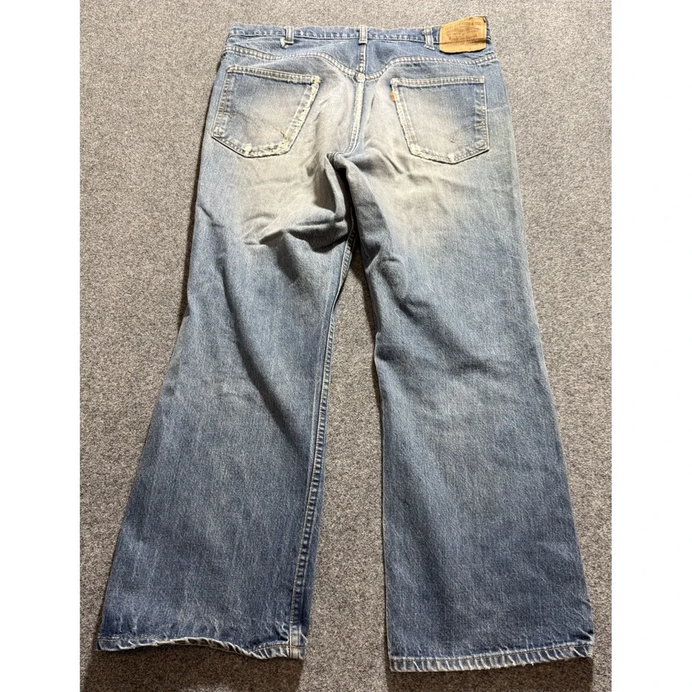 Vintage 70s‎ Men's Levi's Orange Tab Bootcut Flared 20517-0217 37x27.5* USA Made